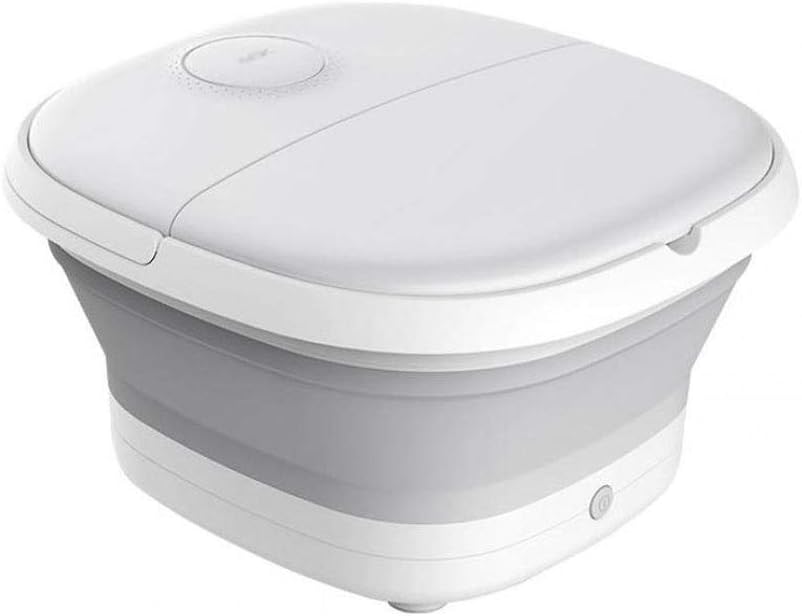 Foldable Portable Electric Foot Spa Basin with Foam Massage & Constant Temperature Heating