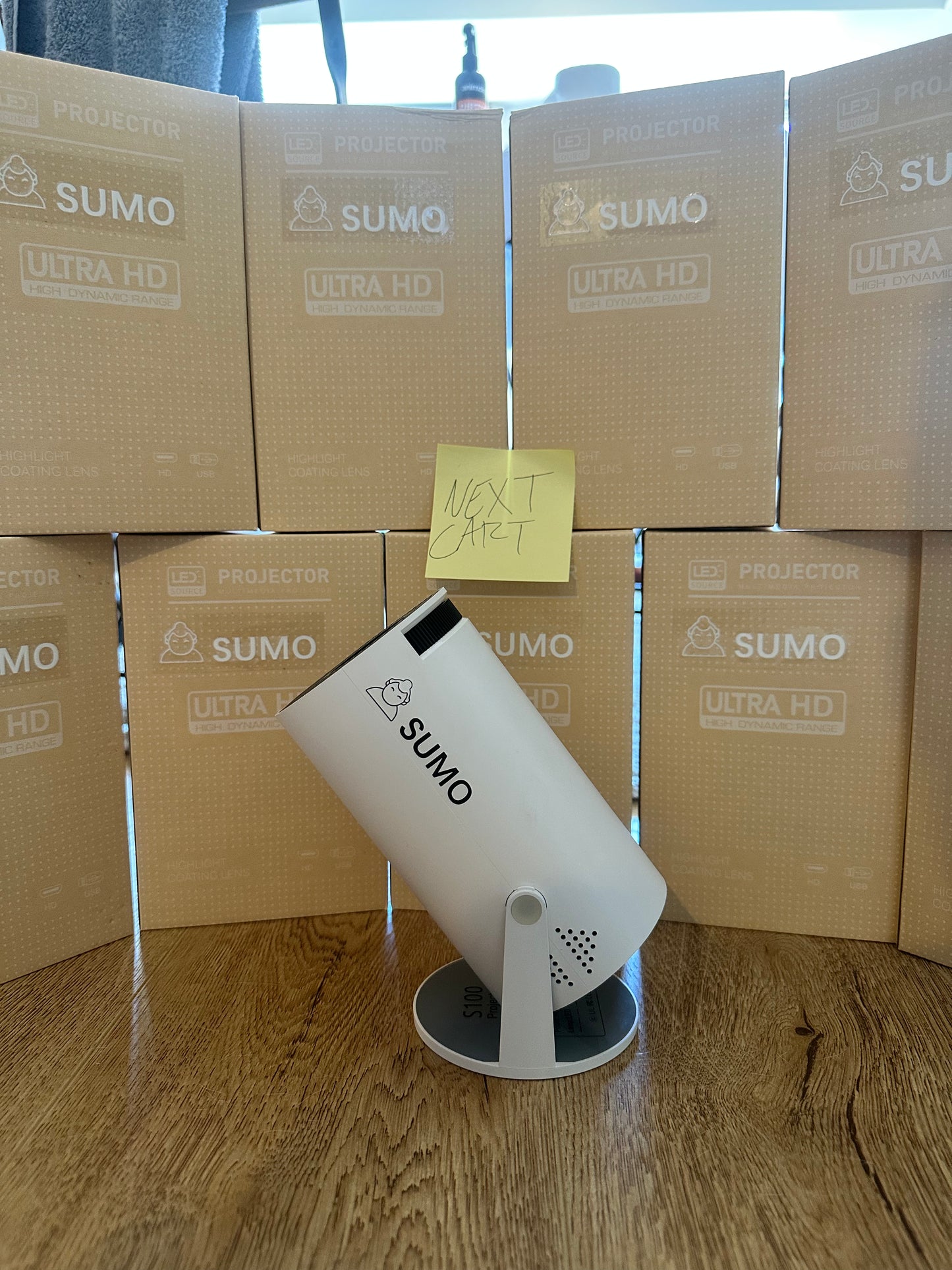 Sumo Vision Mini Projector – HD 720p & 4K Input Support